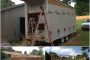 casa sobre un remolque Wedgie - construccion