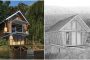 renders preliminares refugio sostenible The Crib
