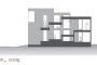 Casa Tokurikishinmachi plano seccion