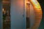 entrada casita prefabricada de madera GlamPod