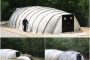 exterior refugio hinchable de hormigon CC