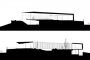 plano secciones Desert Courtyard House
