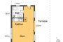 plano planta casa estilo escandinavo