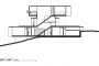 plano seccion escalera Casa Golf