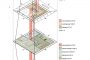 planos planta refugio Pole House