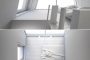 render interior altillo refugio Pole House