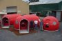 iglúes alargados para instituto polar coreano