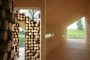 acceso e interior Flake House