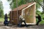 instalación refugio Flake House