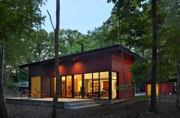 Residencia Aiyyer: casa sostenible de una planta Aiyyer casa sostenible de una planta