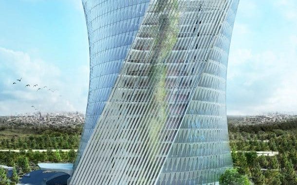 Flying Garden Tower - Coop HimmelbLau