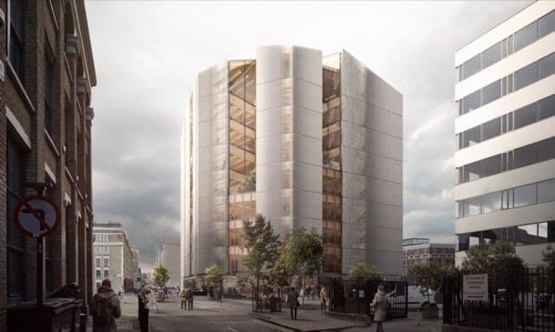 Development House: con estructura de madera torre con estructura de madera