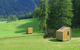 LeapNest refugio prefabricado ecologica