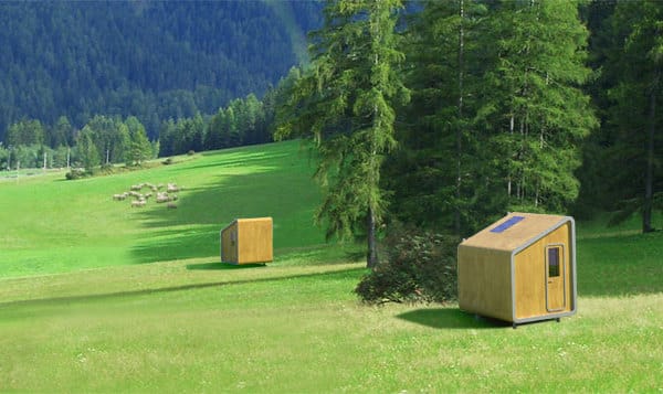 Refugios con el módulo LeapNest, de LEAPfactory LeapNest refugio prefabricado ecologica