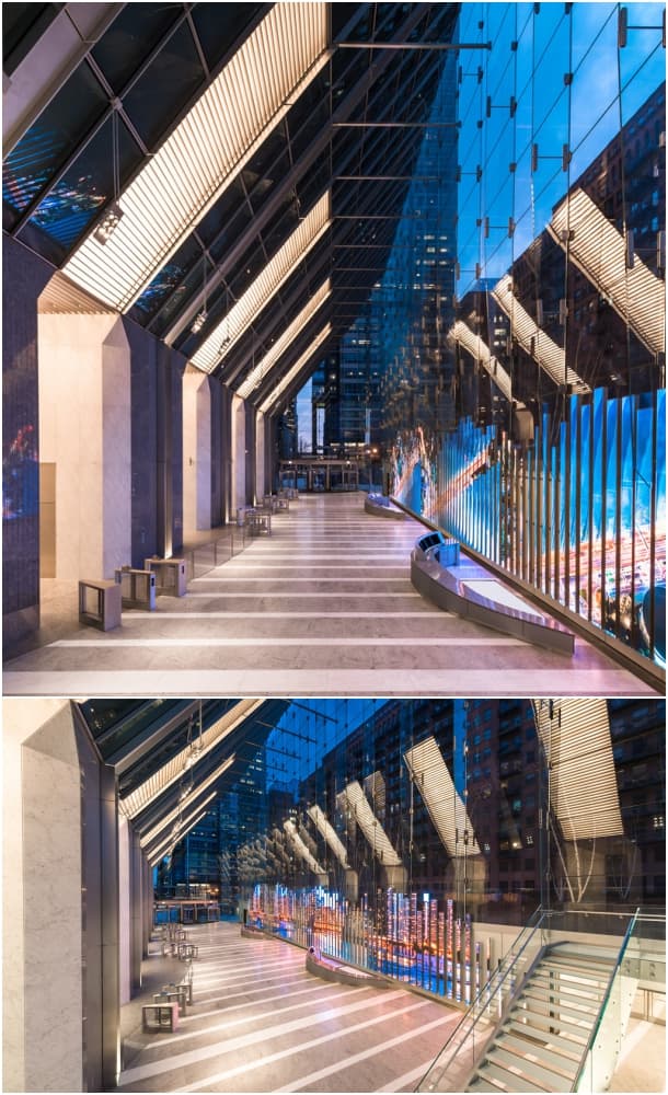 Torre 150 North Riverside Chicago vestibulo