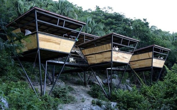 refugios en la selva de México