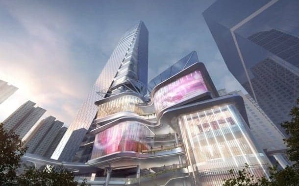 torre de oficinas en Luohu - Friendship Trading Centre