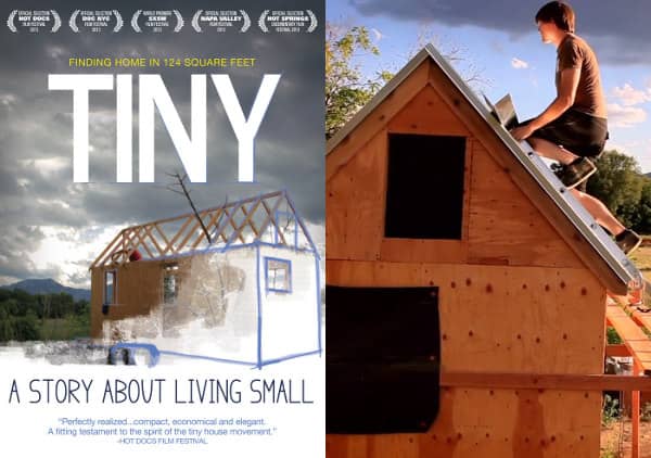 Cortometraje sobre casas mínimas TINY una historia sobre como vivir con lo minimo