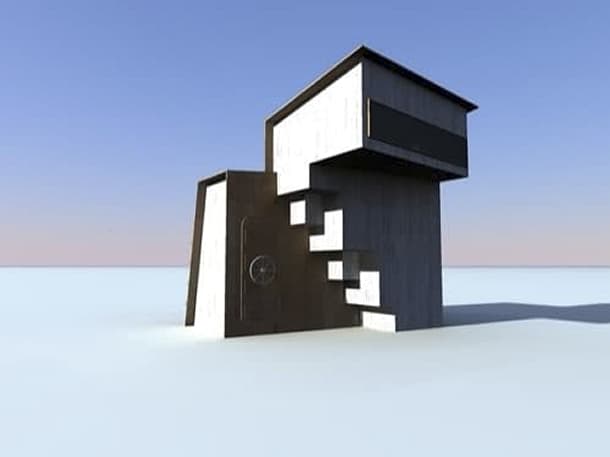 Refugio sobre el mar de Wadden refugio SeaShelter David Eltang