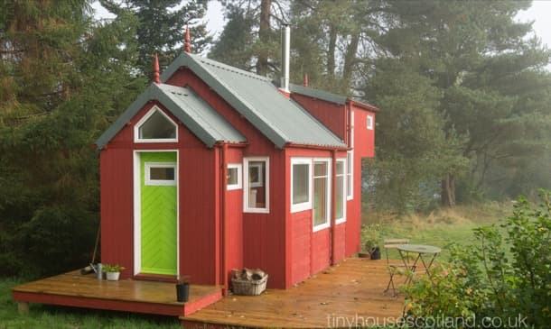 Casita de madera, de estilo nórdico NestHouse casita prefabricada de madera