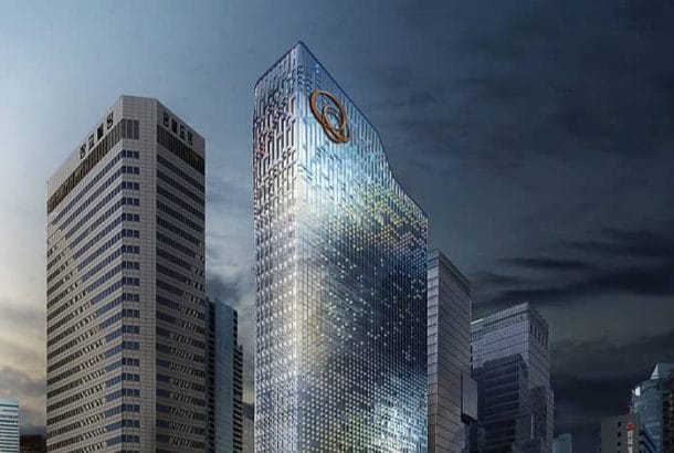 Renovación sede de la compañía Hanwha (Seúl) torre sede Hanwha Seul reforma portada