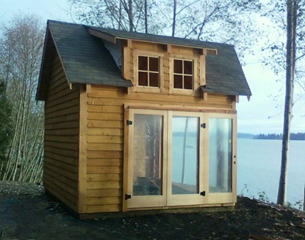 Mountainberry: refugio prefabricado en kit refugio Mountainberry - fachada