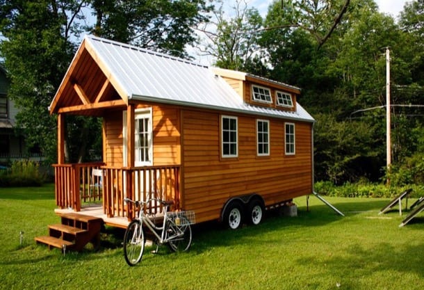 Haciendo una mini casa de madera exterior casa ProtoHaus