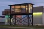 Prototipo One Cool Habitat construido sobre una plataforma