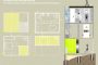 planos de planta y sección de Vivienda-Container Venezuela