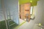 render del interior de la planta superior Vivienda-Container