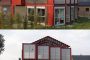 Casa Lille con 8 contenedores de 40 pies