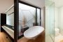 cuartos de baño de la Casa Guimarães