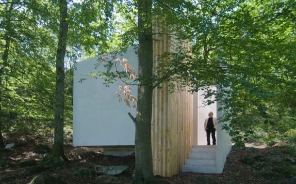 estructura de madera y hormigón, Refugium