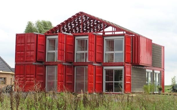 exterior de la Maison Container Lille