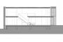 plano de sección H House - Wiel Arets Architects