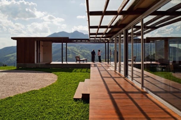 Casa de trazado ortogonal en Brasil casa de trazado ortogonal en Brasil