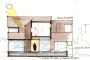 dibujo sección para la Black House