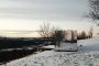 Casi Invisibile en paisaje nevado