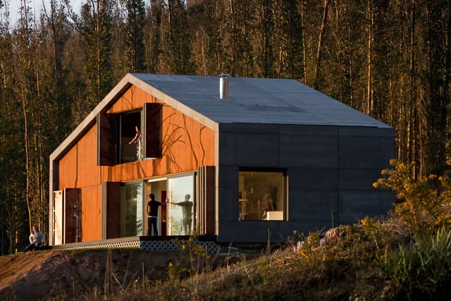 Casa prefabricada en Cedeira (España) exterior Casa HK