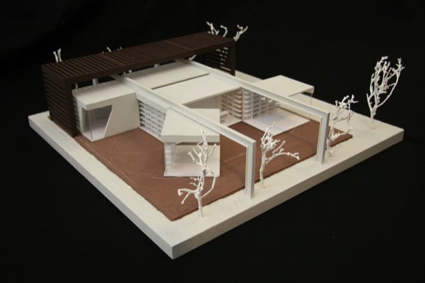 maqueta casa cambiante prefabricada