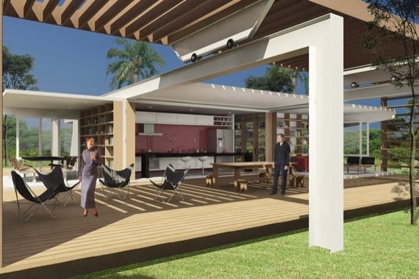 pergolas deslizantes de la Casa Tic Tac