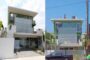 Green on Main edificio con 14 contenedores