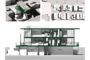 planos renderizados proyecto con contenedores Green on Main