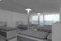 interior hospital con sistema UNIT3