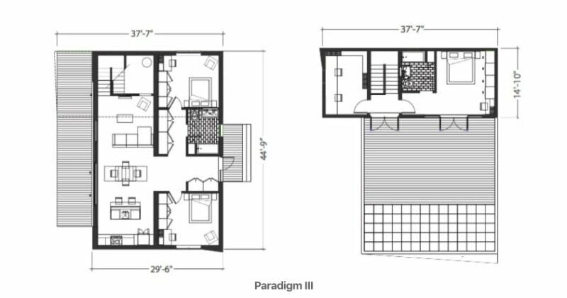 planos plantas Paradigm III