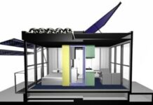 Vivendas extensibles y autosuficientes sección de Compact House