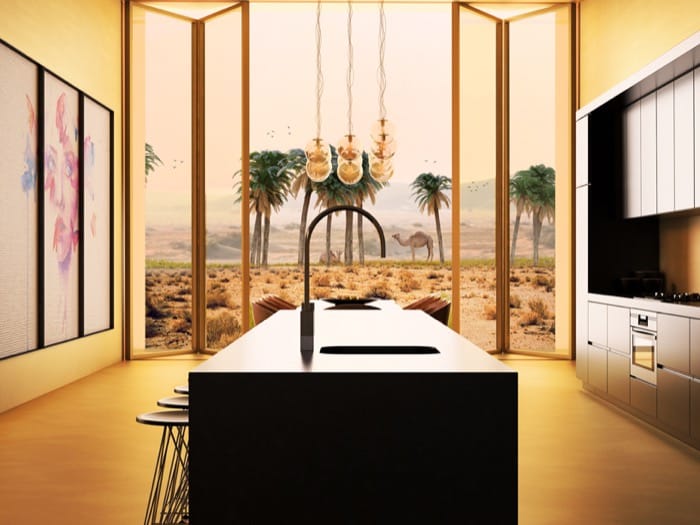 cocina Desert Retreat Oasis Liwa