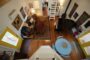 sala de estar en casa prefabricada en kit