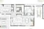 plano planta baja Casa Haddonfield