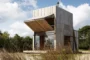 fachada plegada Whangapoua Sled House
